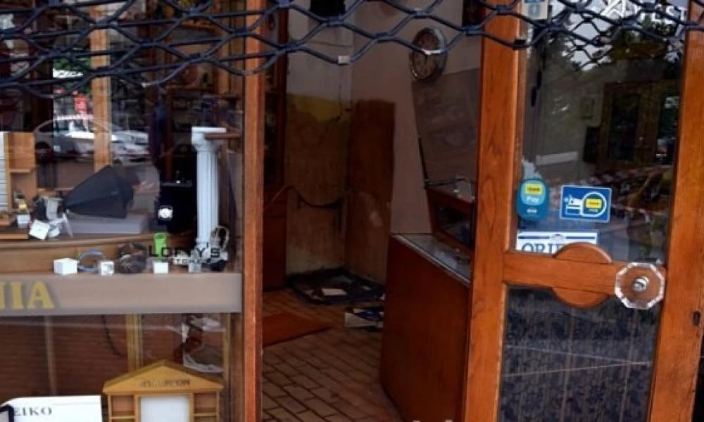 Ημαθία: Ληστεία σε χρηματοκιβώτιο κοσμηματοπωλείου
